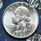 1951-P BU Washington Quarter 90% Silver Pristine Condition Stunner E5