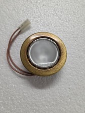 FARETTO DA INCASSO PER MENSOLE BRONZ CON LAMPADA ALOGENA 12V/20W/G4 BAGNO/CUCINA