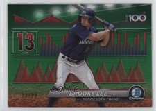 2024 Bowman Scouts Top 100 Green Refractor 89/99 Brooks Lee #BTP-13 0e23