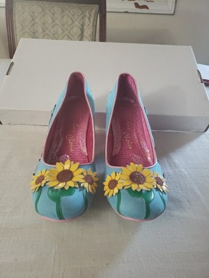 Irregular Choice Flower Power Size 42 Nice Condition Missing The Veggies