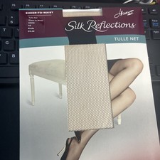 Hanes Silk Reflections Lasting Sheer Control Top Pantyhose Hosiery AB nude