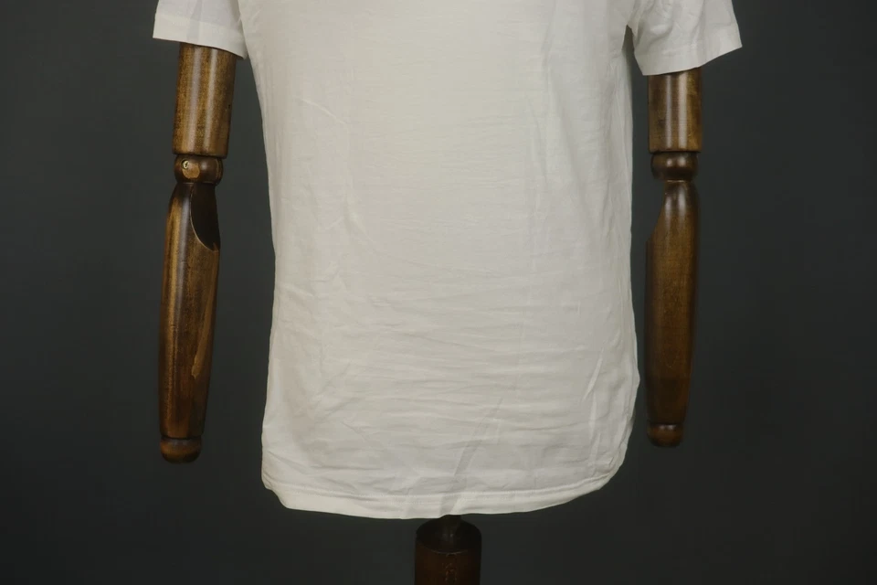 La Martina Buenos Aires White Cotton Short Sleeve Crew Neck Tee Shirt Size L - Image 3 of 4