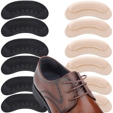 6 Pairs Heel Cushion Pads for Loose Shoes Shoe Heel Grips Inserts for Wo