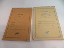 Stenographer's Notebook Bell System Vintage Lot Of 2