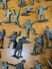 LARGE Lot Of Vintage WWII ++ Marx, MPC & Timee Olive Green Army Men Hard Plastic — photo 9