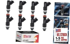 Fuel Injectors Pack of 8 Compatible with Chevy Avalanche Tahoe 07-09 Express