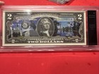 Louisiana Two Dollar $2 Dollar Note Colorized fr Bradford Exchange Uncirculated — photo 1
