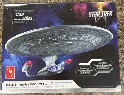 AMT Star Trek Next Generation USS Enterprise NCC-1701-D 1:1400 1429 Model Kit