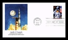 DR JIM STAMPS US COVER APOLLO 11 MOON LANDING 25TH ANNIVERSARY FDC FLEETWOOD