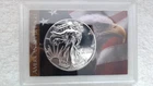 1987 SILVER EAGLE BU IN NICE EAGLE CASE. (SEE PICTURES)