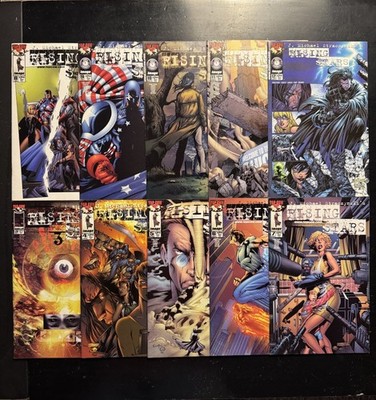 Rising Stars Vol #3-12 Straczynski Top Cow Comics Lot Of 10 High Grade