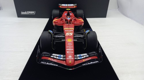 LS18F1064 Looksmart Ferrari SF-24 Carlos Sainz Monaco GP 2024 1/18 - Foto 2 di 10