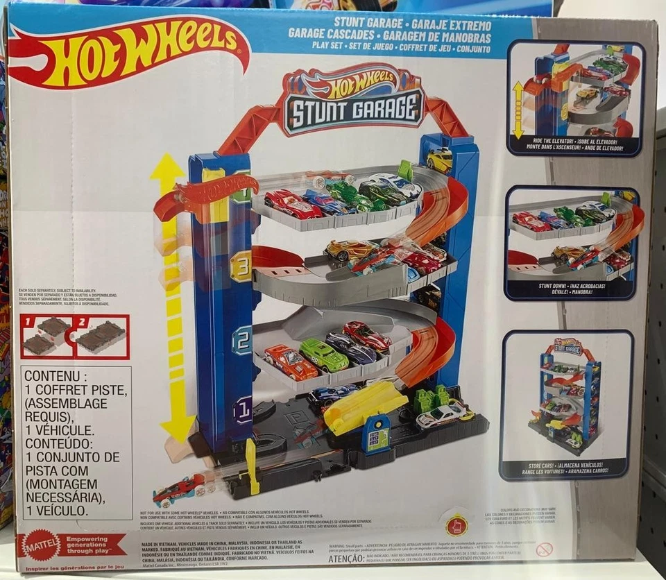Hot Wheels Stunt Garage Play Set | Garage Extreme - Image 2 of 2