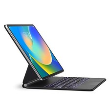 Keyboard Case for iPad Air 13 M3 2025 / M2 2024 and iPad Pro 12.9 inch Black