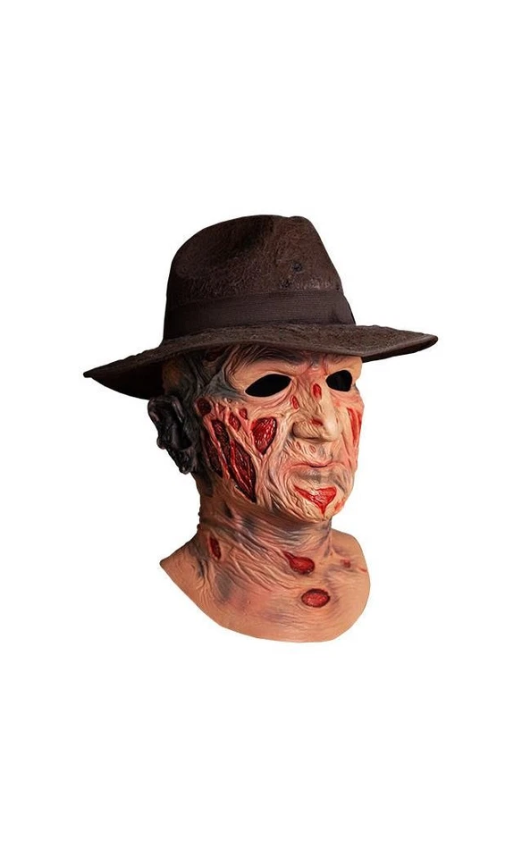 Deluxe Freddy Mask With Hat - Trick Or Treat - Image 3 of 3