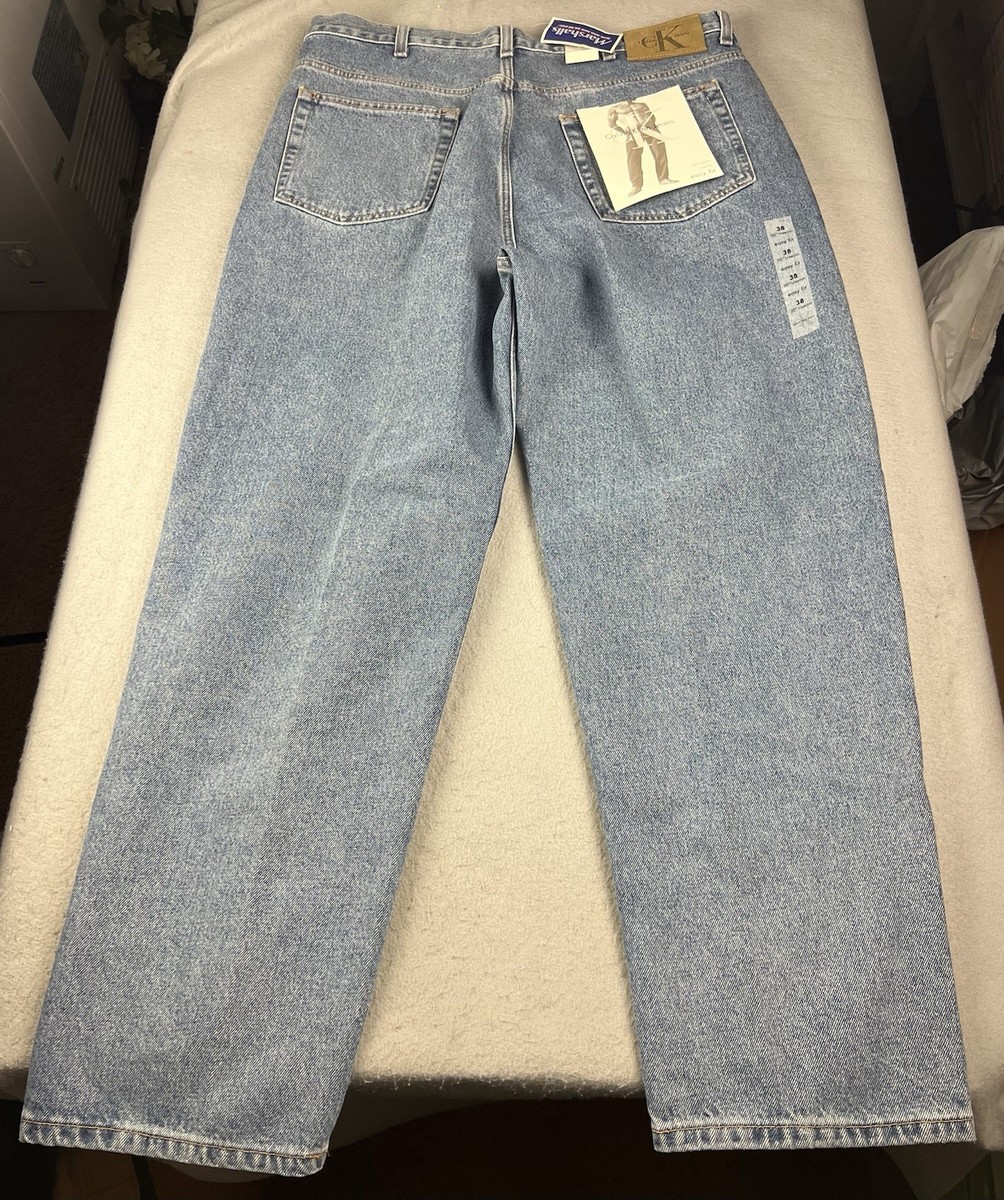 Calvin Klein Men's Jeans Vintage 90's Denim Easy Fit W38 L30