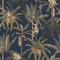 "World of Wallpaper - Strukturtapete \"Amazonia\", Affe (AG1540)"