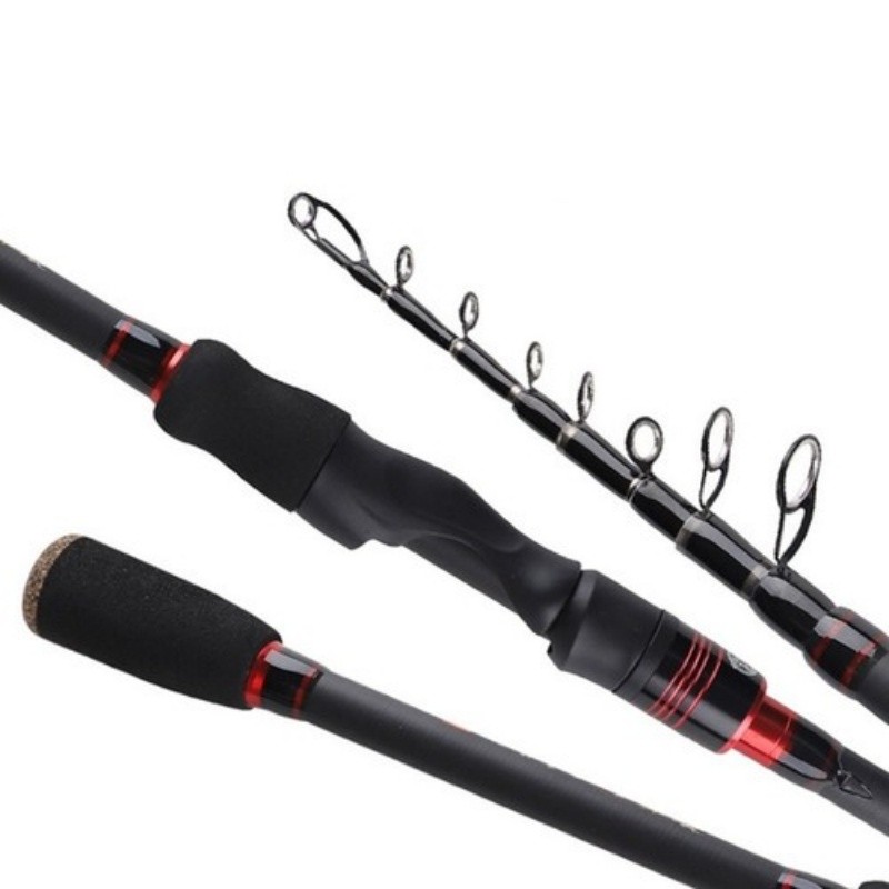 Telescopic Fishing Rod 7' Carbon Fiber Travel