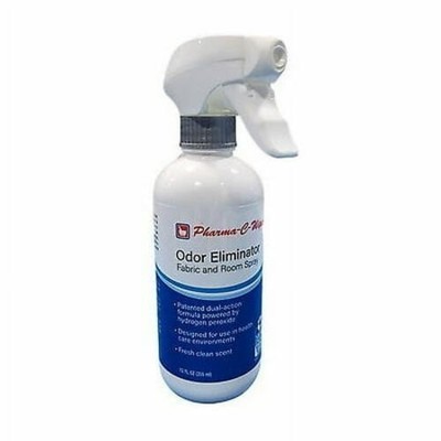 Pharma-C-Wipes Odor Eliminator Fabric Spray Fresh Scent w/Hyd Peroxide 12 FL OZ