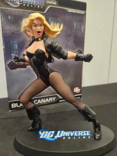 DC Universe Black Canary Statue! 1038/4000 Jim Lee Hand Painted Limited Edition