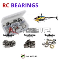 RCScrewZ Metal Shielded Bearings alg014b for Align T-REX 600 EFL KX016018T | KIT