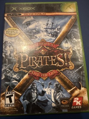  Sid Meier's  Pirates Live The Life (Xbox Original)  No Manual.