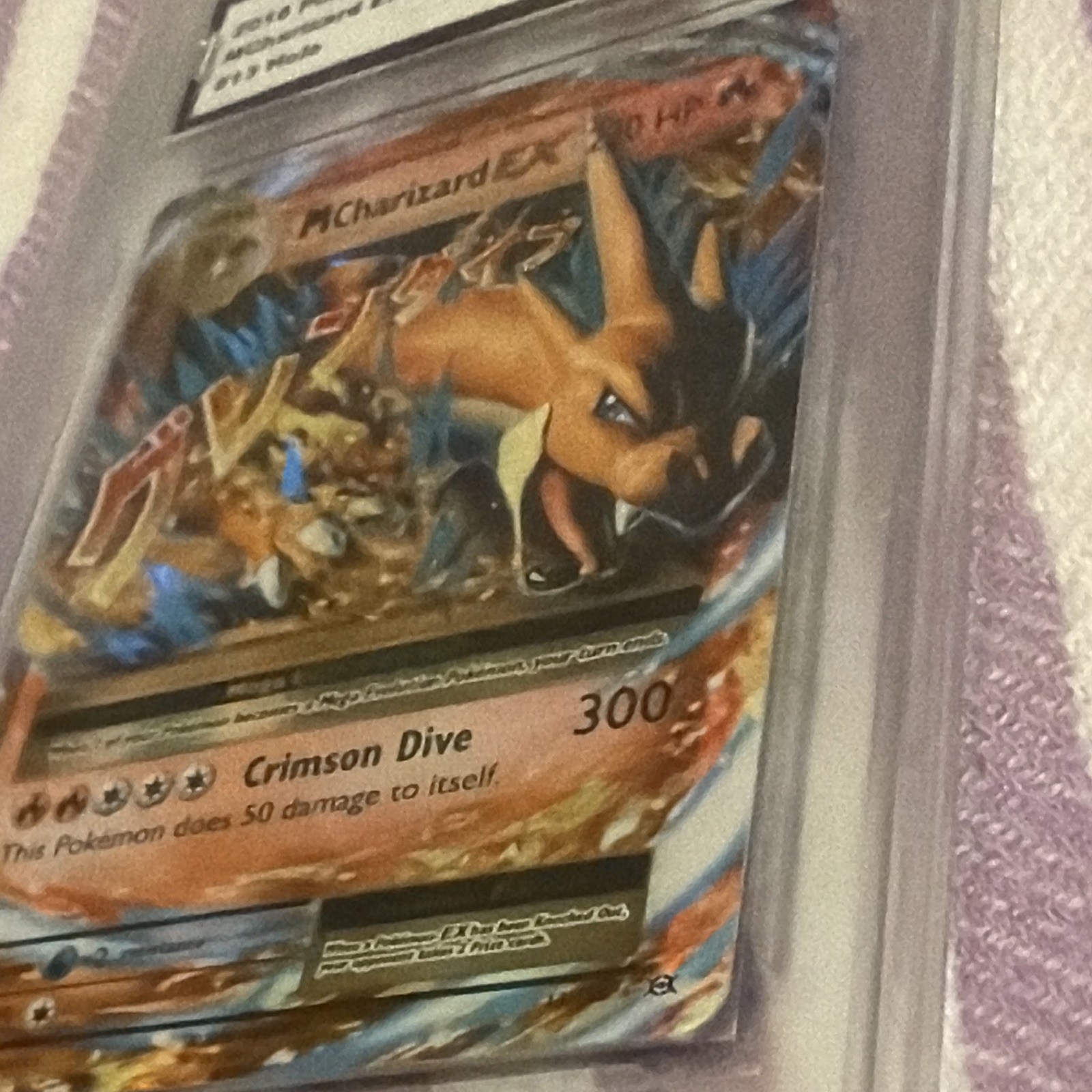 M Charizard EX 13/108 Evolutions 2016 Holo English Ultra Rare Mega EX view 8