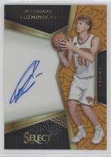 2016 Select Rookie Signatures Orange Prizm 50/60 Mindaugas Kuzminskas Auto 2r7