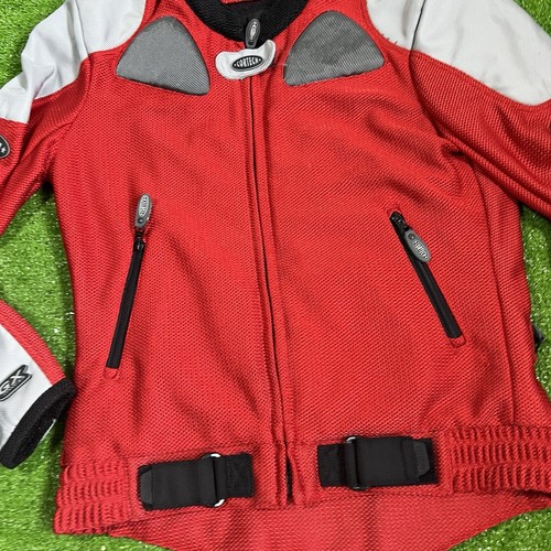 womens riding jacket Y2K MED. Cortech Tour master GX Air red rare - Picture 4 of 8