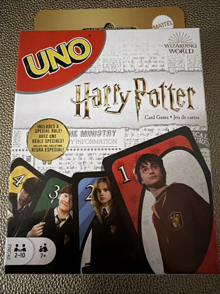 Uno Harry Potter Family Juego de Cartas - Multicolor FNC42 Juegos Mattel NUEVO Foto 4 de 4