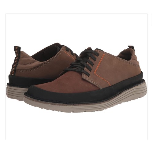 Clarks Uomo Brahnz Oxford Basso Taglia 11 $163
