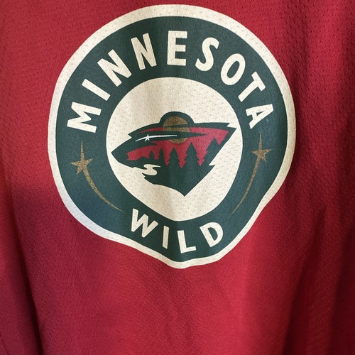 Minnesota Wild Reebok Parise #11 Jugend Hockey Trikot rot grün Gr. L/XL * - Bild 10 von 10