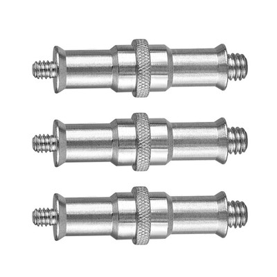  3 Stück Lichtstativadapter 1/4 bis 3/8 Konverterschraube