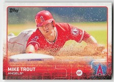 2015 Topps #300 Mike Trout BASEBALL Los Angeles Angels