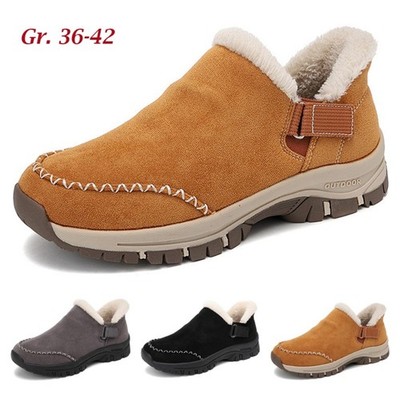 Winterschuhe Damen Warm Gefüttert Winter Stiefel Outdoor Boots Wanderstiefel