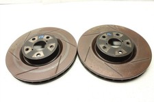 Stoptech Slotted Front Rotors For 2005-2007 Subaru Wrx Sti 05-07