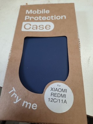 T-Mobile Cover Case Hülle Flexibel In Blau Für Xiaomi Redmi 12C, 11A