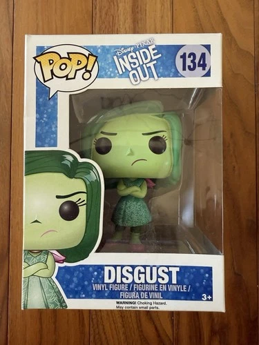 Funko Pop Disney/Pixar Inside Out Disgust #134 Vinyl Figure NIB