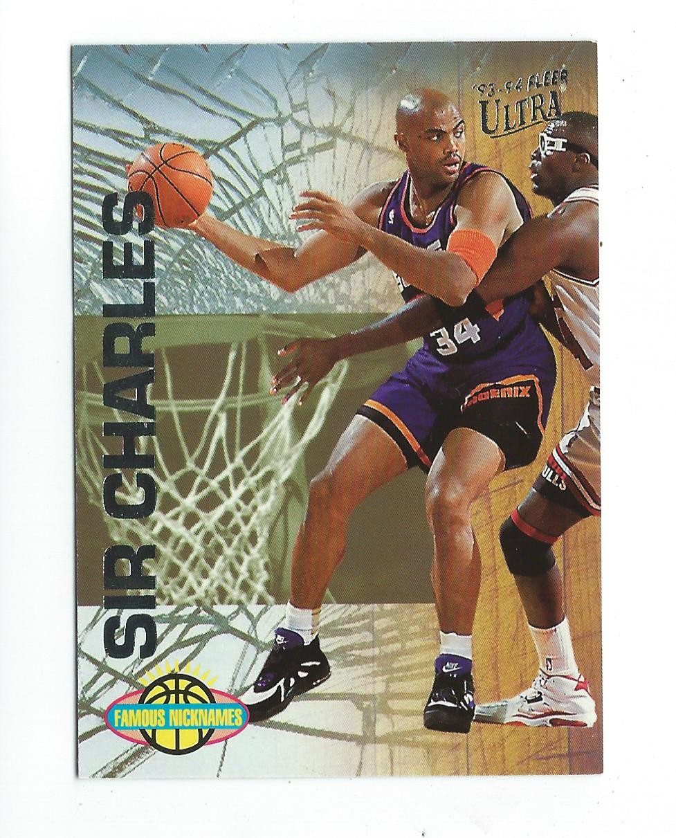 1993-94 Ultra Famous Nicknames #1 Charles Barkley Suns