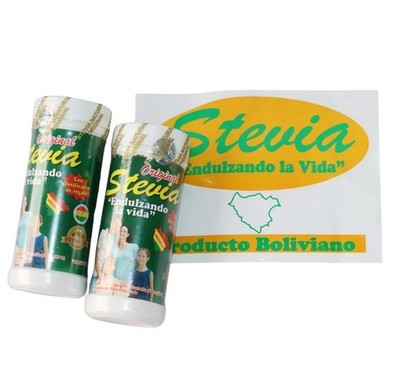 Original STEVIA from BOLIVIA *** LOT OF 2 ** SWEETER THAN SUGAR ** EXP DEC 2027