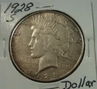 1928 S Peace Silver Dollar