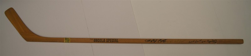CHICAGO BLACKHAWKS GREATS Multi Signed Hockey Stick PSA/DNA LOA MAGNUSON & MORE