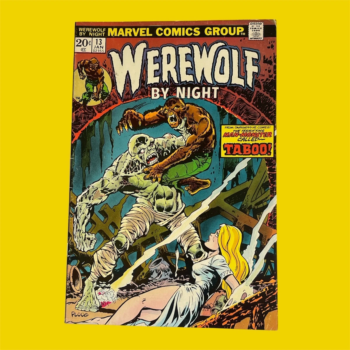 アメコミリーフ Werewolf By Night #33 CGC 4.0 Werewolf by Night Certified Guaranty Company (CGC) Comics, Graphic