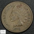 1876 Indian Head Copper Cent 1C