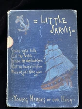 Vtg Little Jarvis, Molly Elliot Seawell HC Appleton & Co. 1890 1st Edition As Is