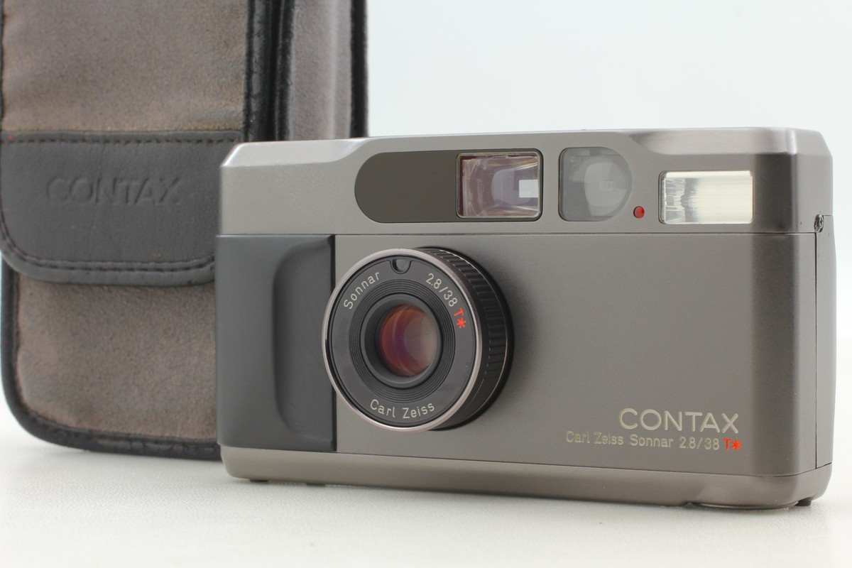 READ [MINT] Contax T2 Titan Black 35mm Point & Shoot Film Camera