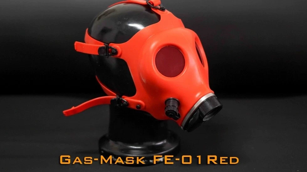 GAS MASK FE-01 RED