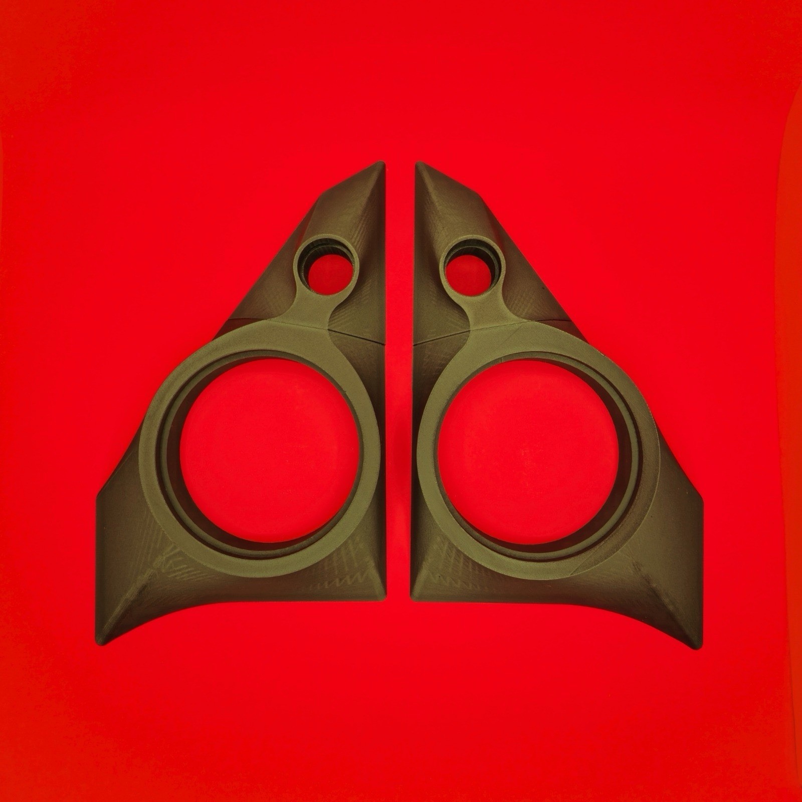 Kick Panel Speaker Pods Designed For 6.5 Mid And 1.8 Tweeter -Chevy Box ...