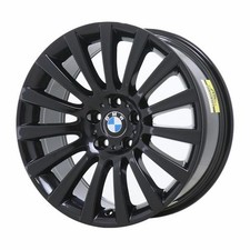 19 Bmw 535i Wheel Rim Factory Oem 71332 F 2009-2016 Gloss Black