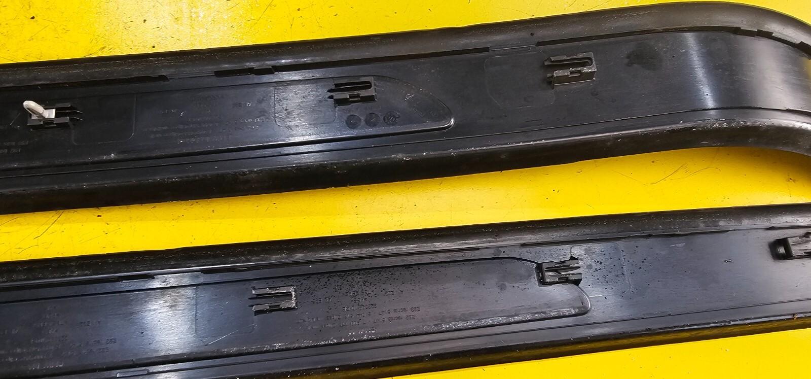 BMW 3 E93 E92 320D 320i LCI MSPORT DOOR SILLS KICK PLATES 'EDITION